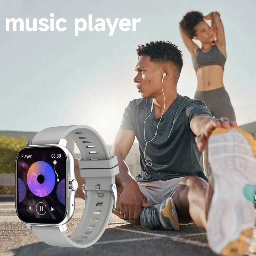 New Square Sport Smartwatch for Android/IOS Heart Rate/Sleep Monitor